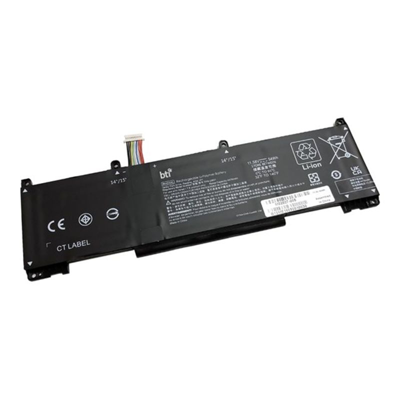 BTI - notebook battery - Li-Ion - 3950 mAh - 45 Wh