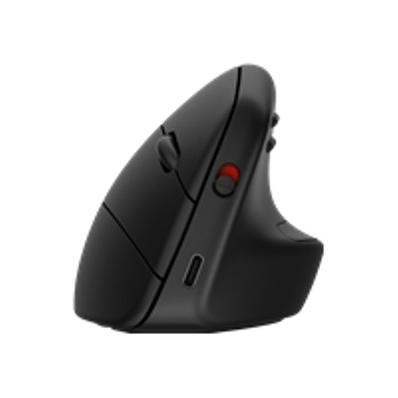 HP 925 - vertical mouse - 2.4 GHz Bluetooth 5.3 - black