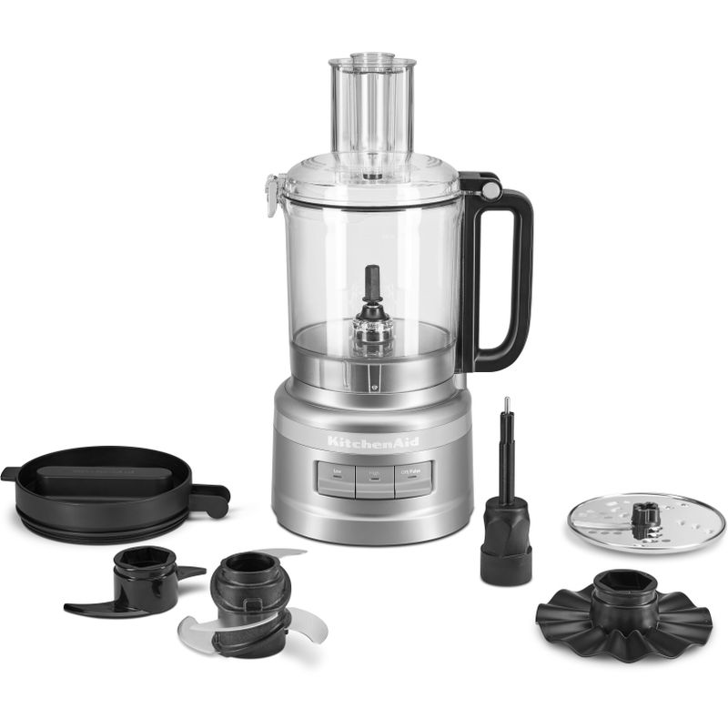 KitchenAid 9-Cup Food Processor in Contour Silver