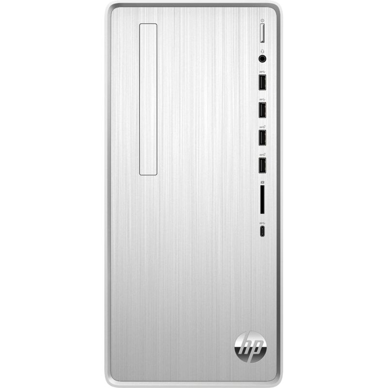 HP - Pavilion Desktop - AMD Ryzen 7 - 16GB Memory - 1TB SSD - Natural Silver