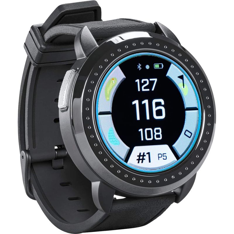 Bushnell - iON Elite 35.5mm Smart GPS Golf Watch - Black