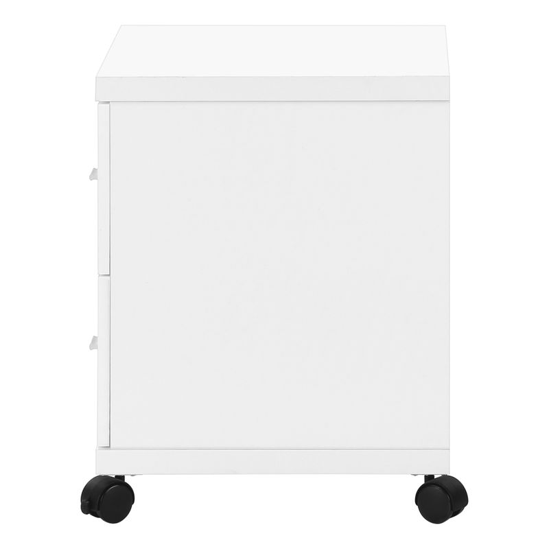 Office/ File Cabinet/ Printer Cart/ Rolling File Cabinet/ Mobile/ Storage/ Work/ Laminate/ White/ Contemporary/ Modern