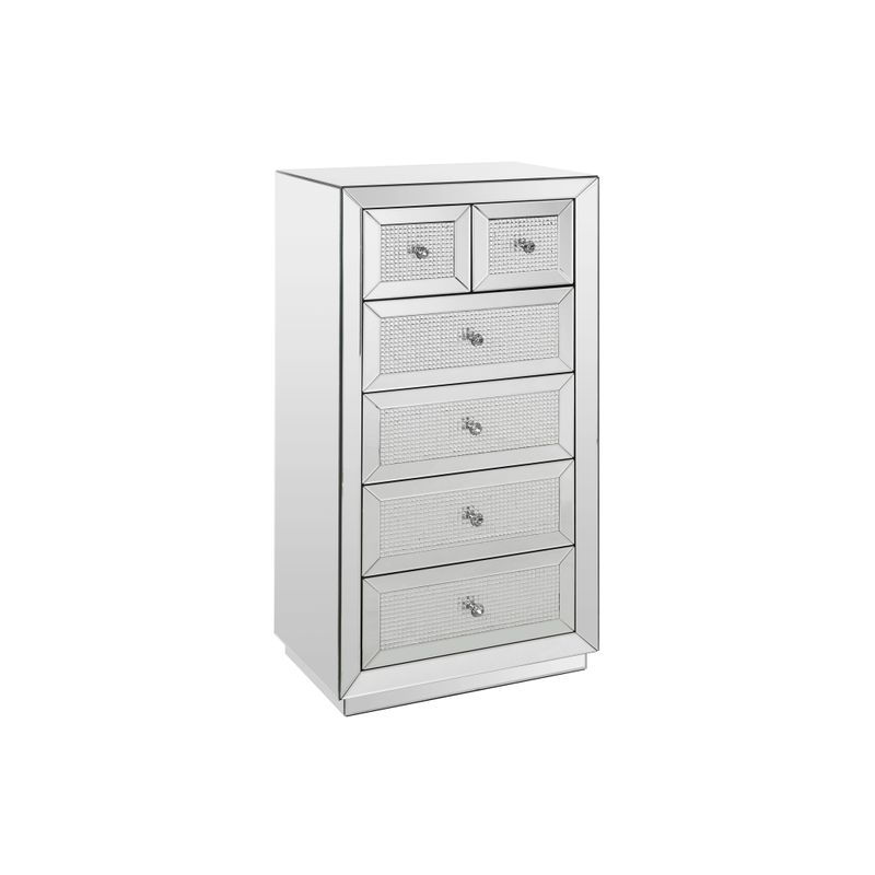 ACME Ornat Cabinet, Faux Square Diamonds