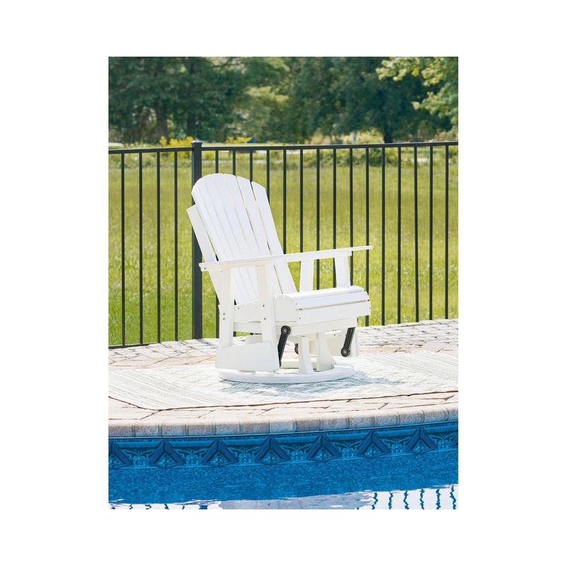 Hyland wave Outdoor Swivel Glider Chair