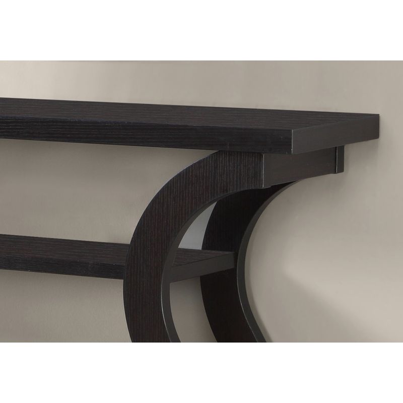 Accent Table/ Console/ Entryway/ Narrow/ Sofa/ Living Room/ Bedroom/ Laminate/ Brown/ Contemporary/ Modern