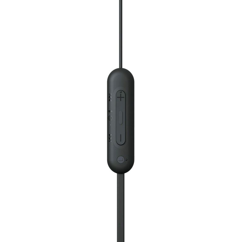 Sony - WIC100 Wireless In-ear Headphone - Black