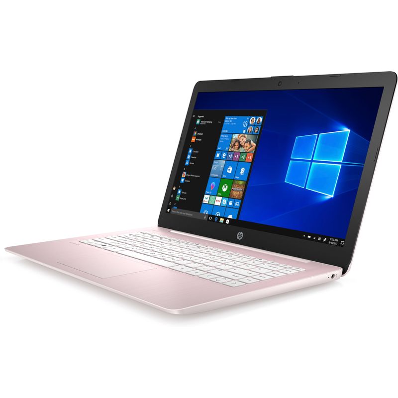 HP 14-cb172wm Stream 14" Intel Celeron N4000 1.1GHz 4GB RAM 64GB eMMC Bluetooth Webcam Windows 10 Home Pink(Refurbished)