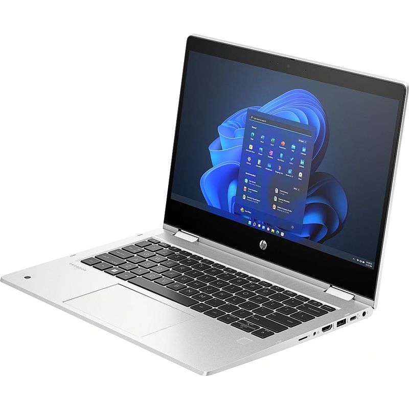 HP - Pro x360 435 G10 2-in-1 13.3" Touch Screen Laptop - AMD Ryzen 3 with 8GB Memory - 256 GB SSD - Pike Silver Aluminum, Gray