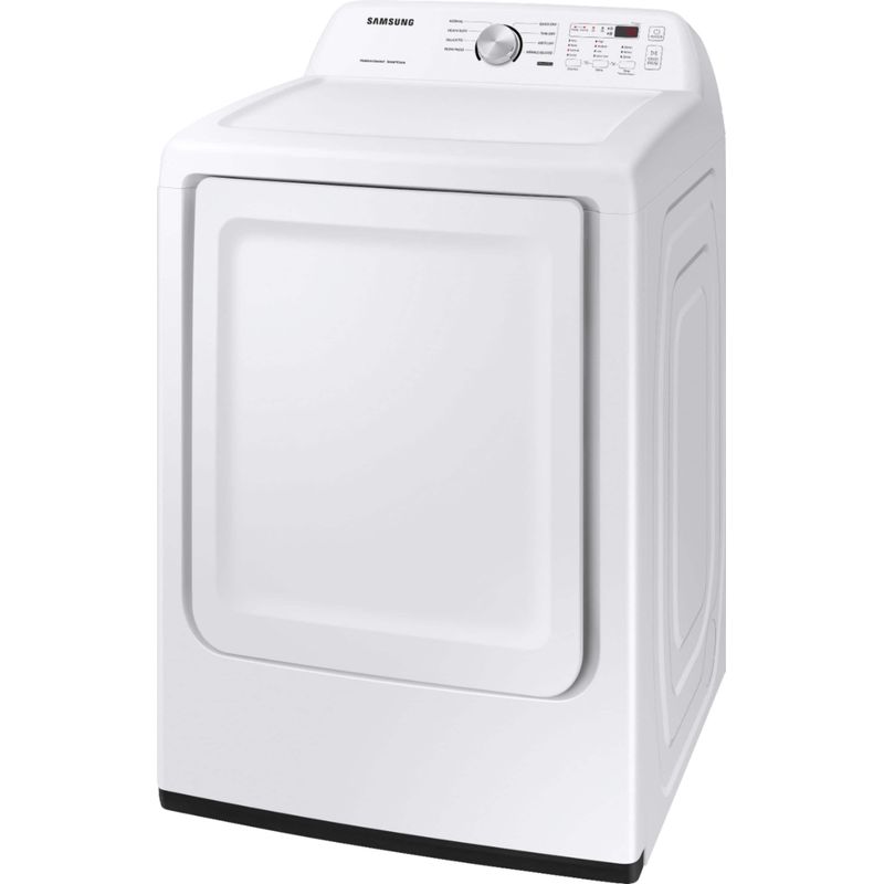 Samsung - 7.2 Cu. Ft. Electric Dryer with Sensor Dry - White