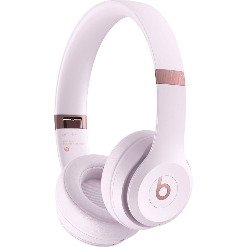 Beats - Solo 4 True Wireless On-Ear Headphones - Cloud Pink