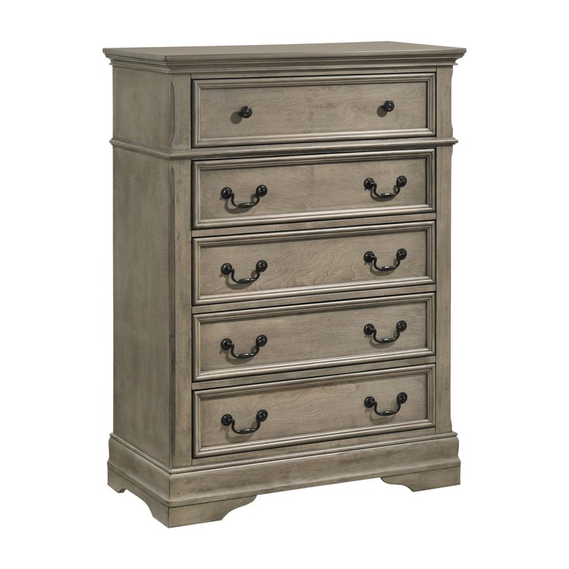 Manchester 5-drawer Chest Wheat