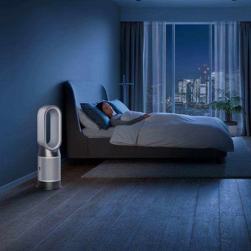 Dyson - Purifier Hot+Cool Gen1 HP10 Purifying Fan White/Silver