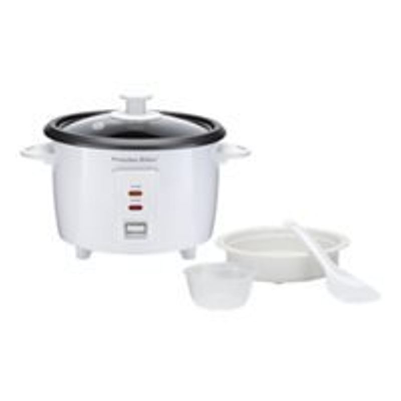 Proctor Silex - 8-Cup Rice cooker - White