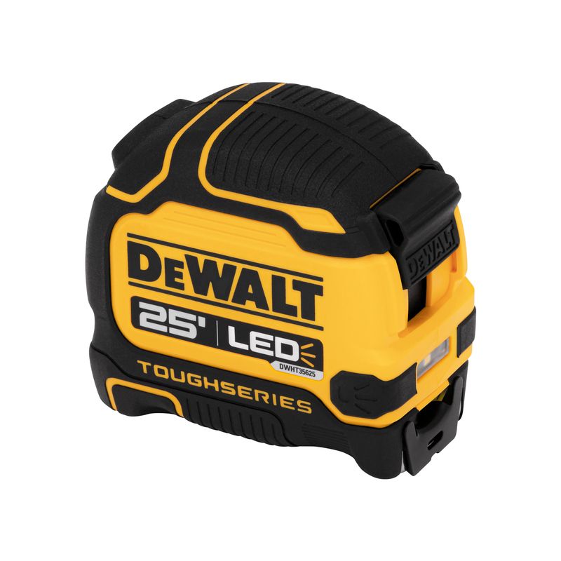 DeWalt - TOUGHSERIES 25ft Lighted Tape Measure