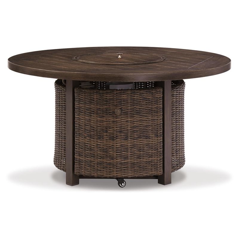 Paradise Trail Round Fire Pit Table