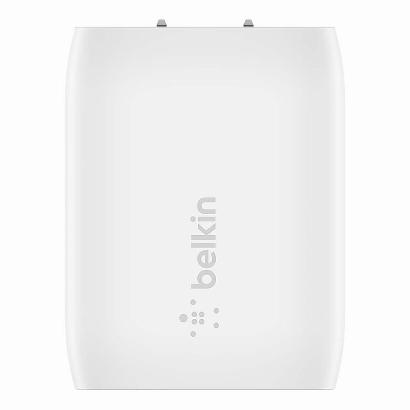 Belkin - BOOSTCHARGE 20W USB-C Power Delivery Wall Charger + USB-C to Lightning Cable - White