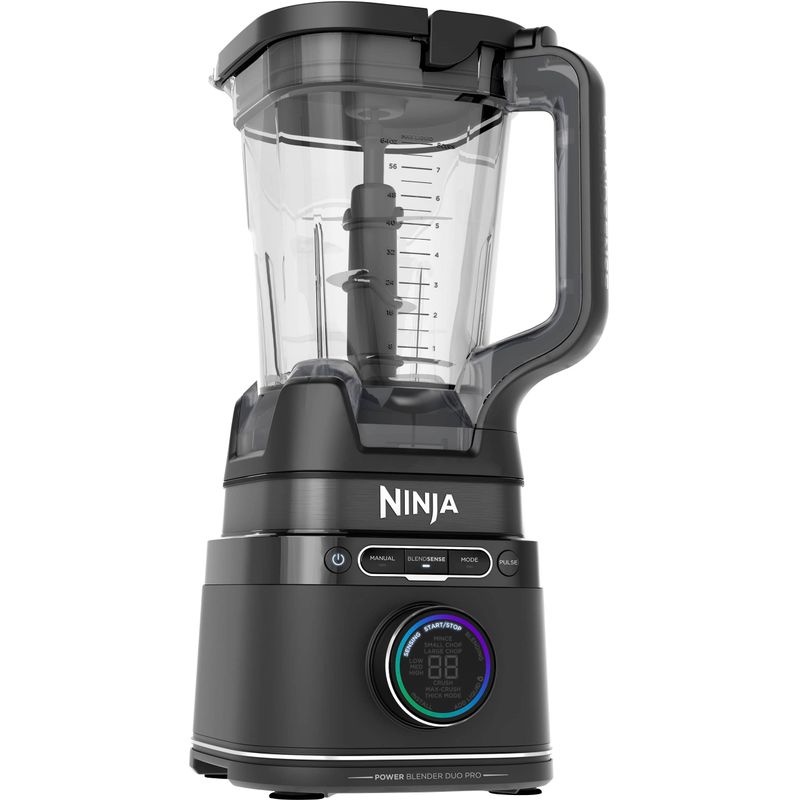 Ninja - Detect Power Blender Pro + Personal Single-Serve BlendSense Technology 1800PW 72 oz. Pitcher To-Go Cups - Black