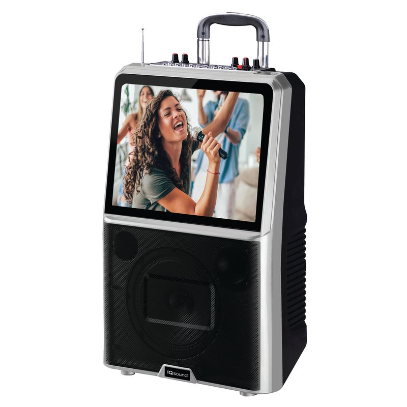 Supersonic - 15" Touchscreen Karaoke System w/ 8" Built-in Speaker