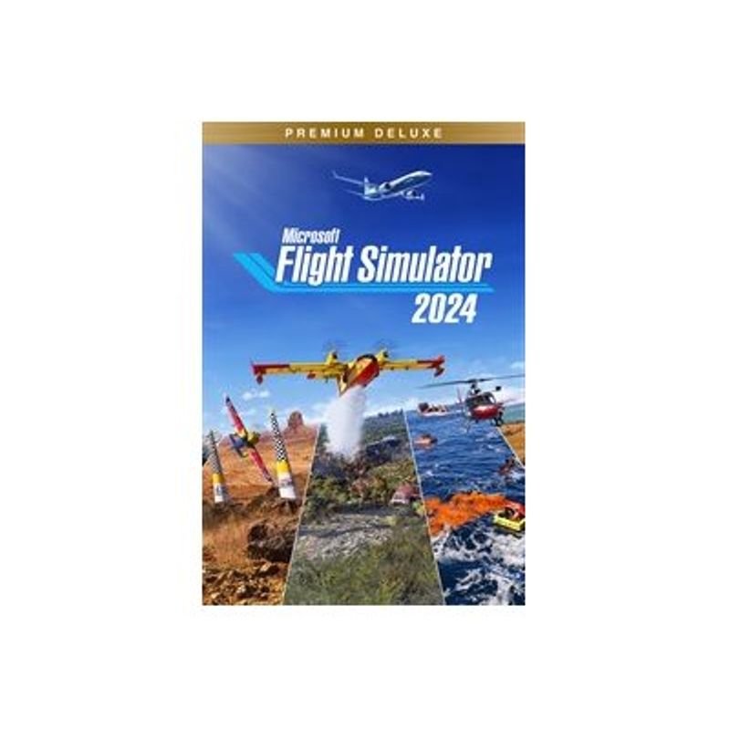 Flight Simulator 2024 Premium Deluxe Edition - Xbox Series X, Xbox Series S, Windows Digital
