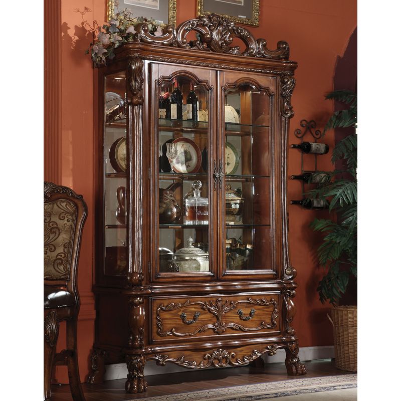 ACME Dresden Curio, Cherry Oak