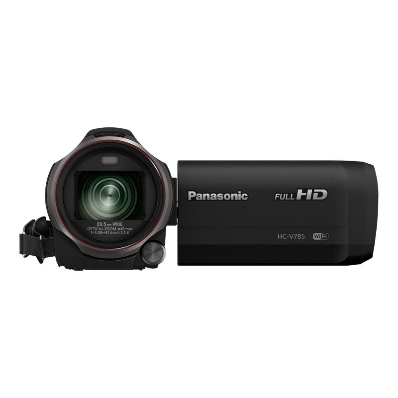 Panasonic - HC-V785K Full HD Video Camera Camcorder with 20X Optical Zoom - Black