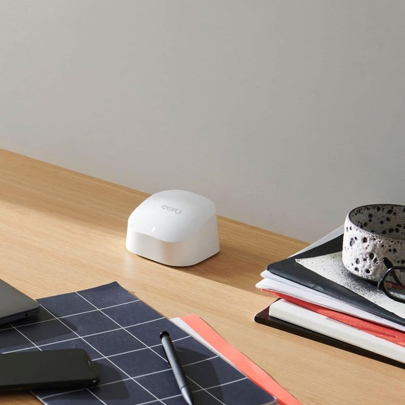 eero - 6 AX1800 Dual-Band Mesh Wi-Fi 6 Extender (1-pack, Add On Only) - White