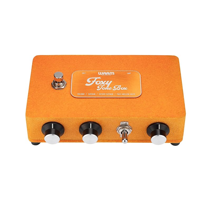 Warm Audio - Foxy Tone Box Guitar Pedal - Orange