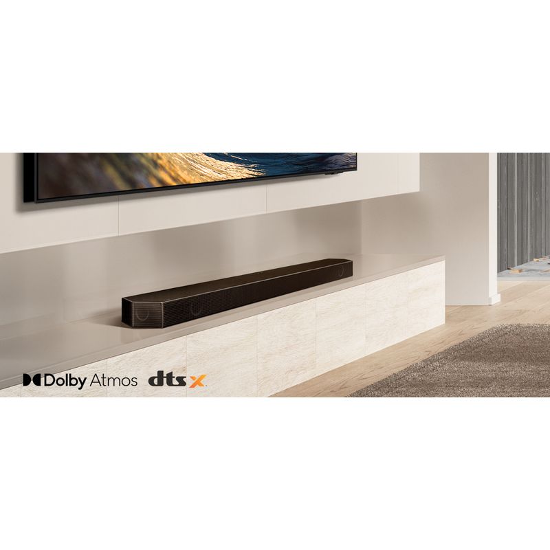 Samsung - Q-Series 11.1.4 Channel Q990D Soundbar + Rear Speakers