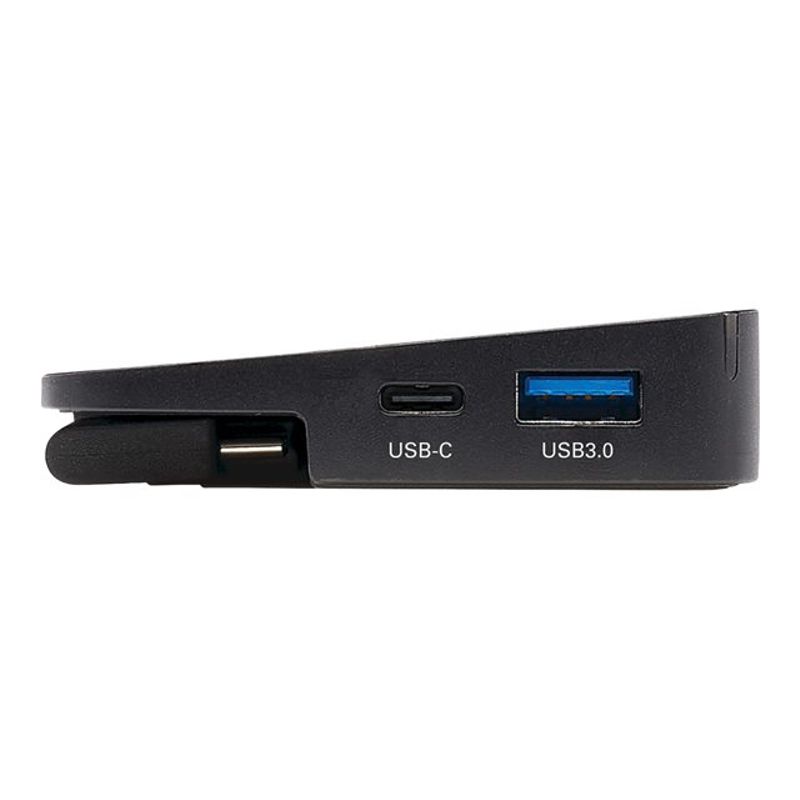 Eaton Tripp Lite Series Triple-Monitor USB C Dock USB C Docking Station with 4K HDMI DisplayPort VGA - USB-A/C GbE 100W PD Black - docking s