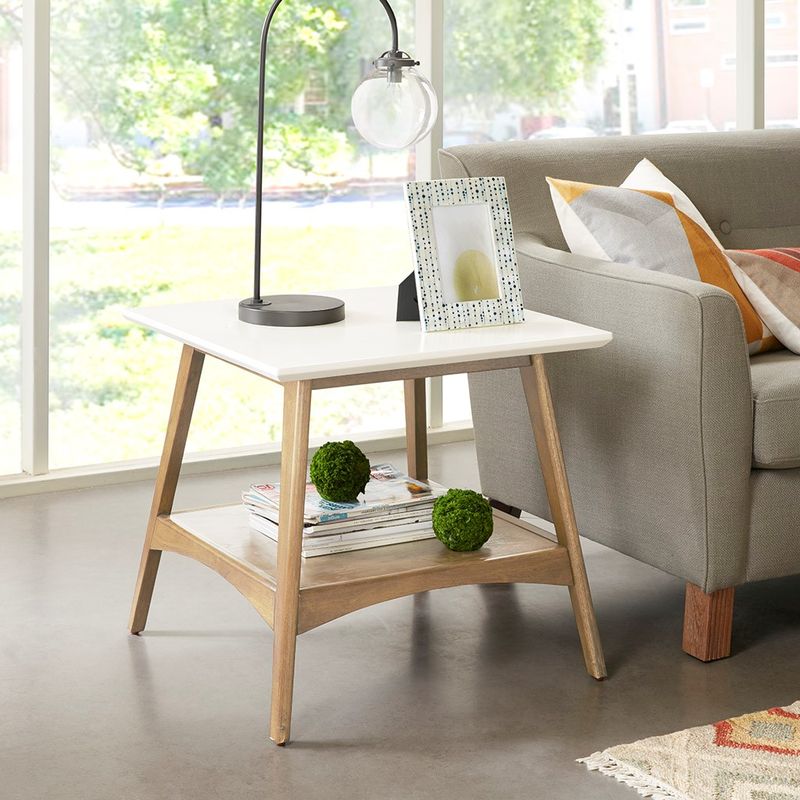 Chandler Off-White End Table