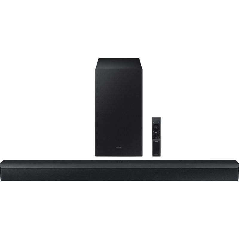 Samsung - HW-C450 2.1 Channel B-Series Soundbar with Wireless Subwoofer, DTS Virtual: X - Titan Black