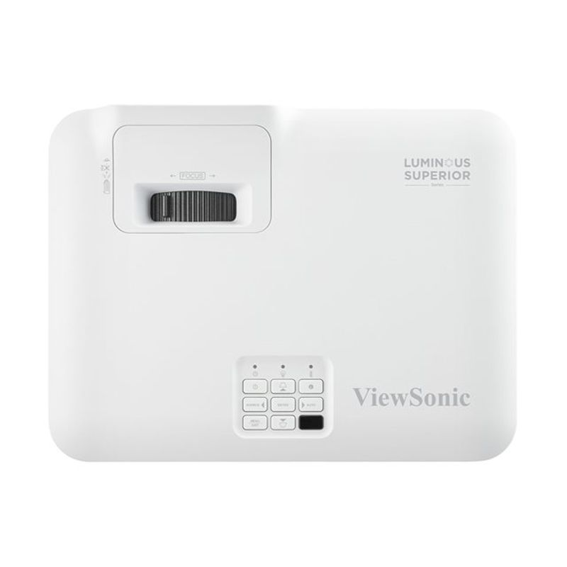 ViewSonic - LS711HD 4000 Lumens 1080P Short Throw Laser Projector - White
