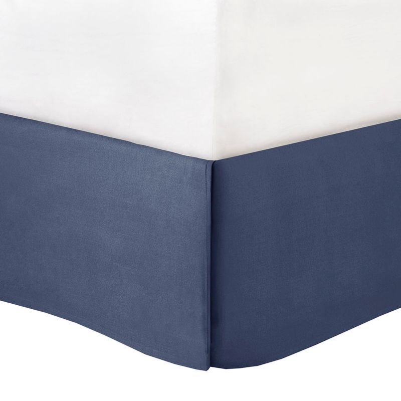 Navy Powell 8 Piece Embroidered Comforter Set Cal King
