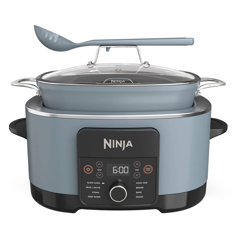 Ninja - Foodi PossibleCooker PRO, 8.5qt Multi-Cooker - Sea Salt Grey