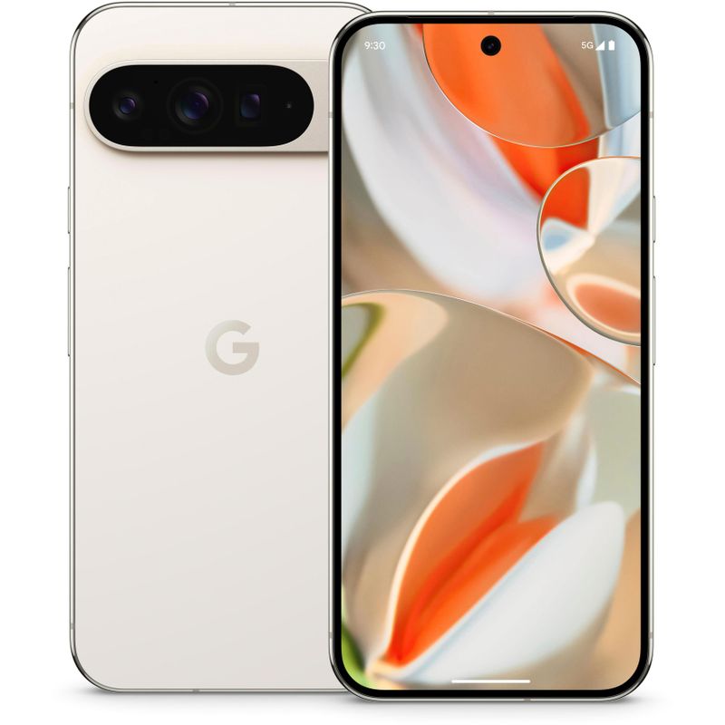 Google - Pixel 9 Pro XL 128GB (Unlocked) - Porcelain