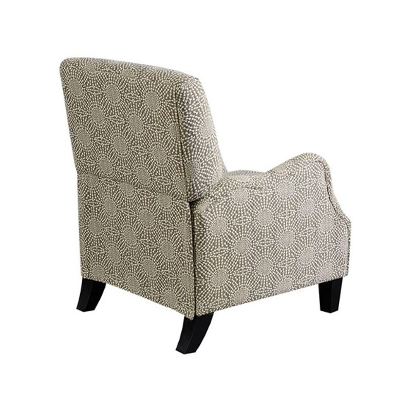 Beige Multi Hoffman Push Back Recliner