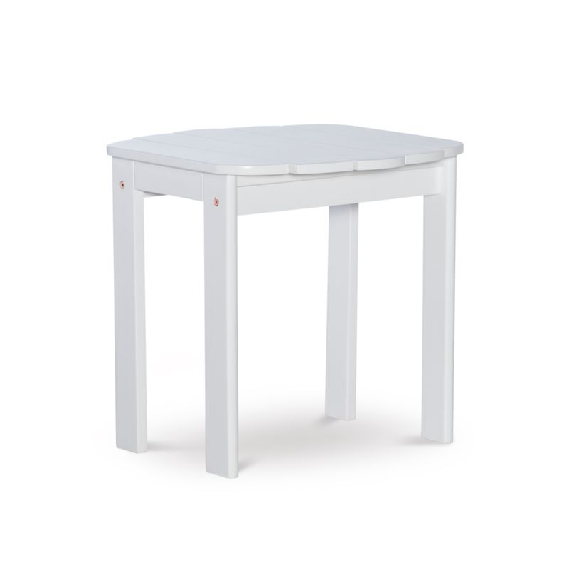 Rosebay Adirondack End Table White