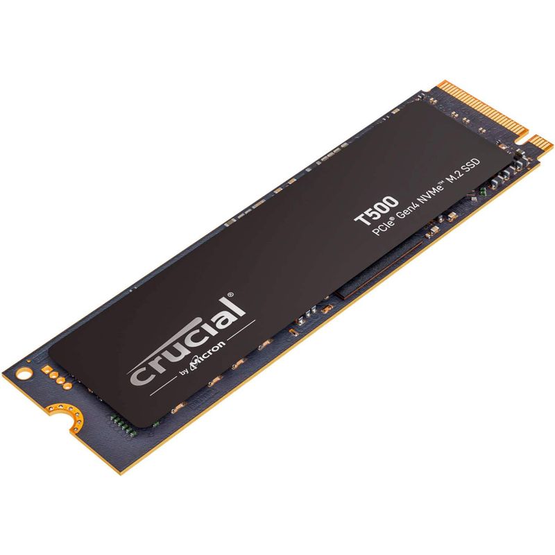 Crucial - T500 1TB Internal SSD PCIe Gen 4x4 NVMe M.2