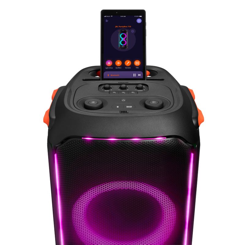 JBL - Party Box 710 Portable Party Speaker - Black