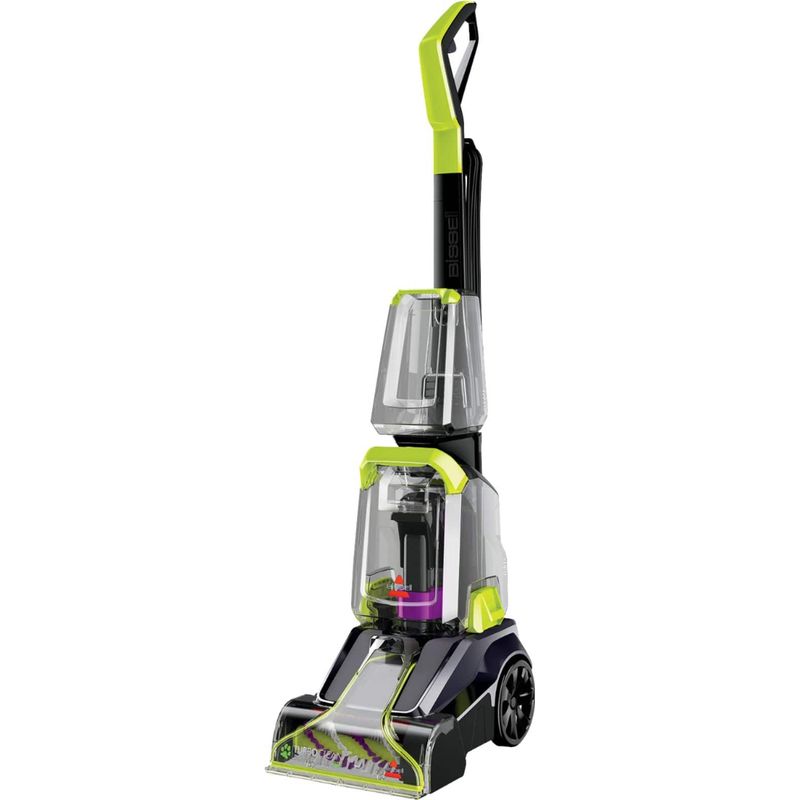BISSELL - TurboClean PowerBrush Pet Cord Upright Carpet Deep Cleaner - Electric Green