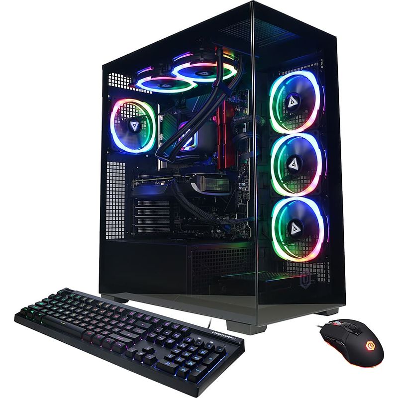 CyberPowerPC - Gamer Supreme Gaming Desktop - Intel Core i7-14700KF - 32GB Memory - NVIDIA GeForce RTX 4080 SUPER 16GB - 2TB SSD - Black