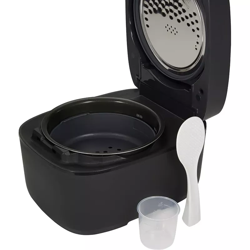 Zojirushi - Induction Heating Rice Cooker Warmer - 5.5 Cup - Black