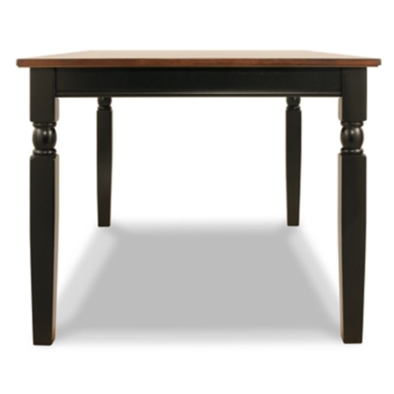 Black/Brown Owingsville Rectangular Dining Room Table