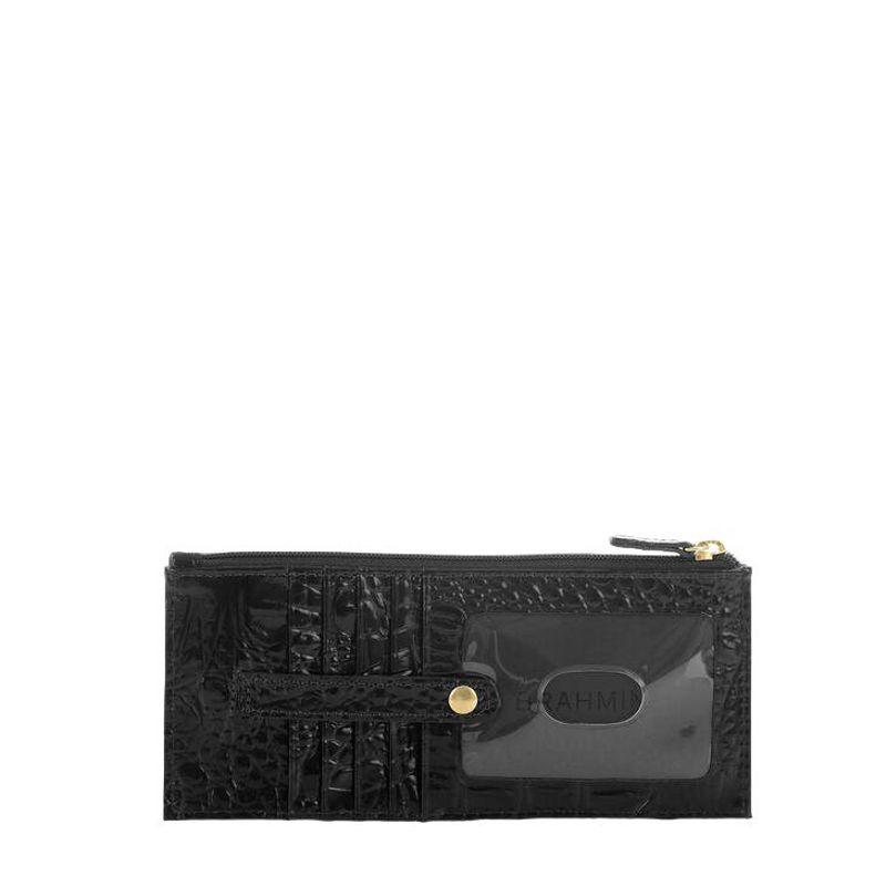 Brahmin Credit Card Wallet (Black Melbourne)