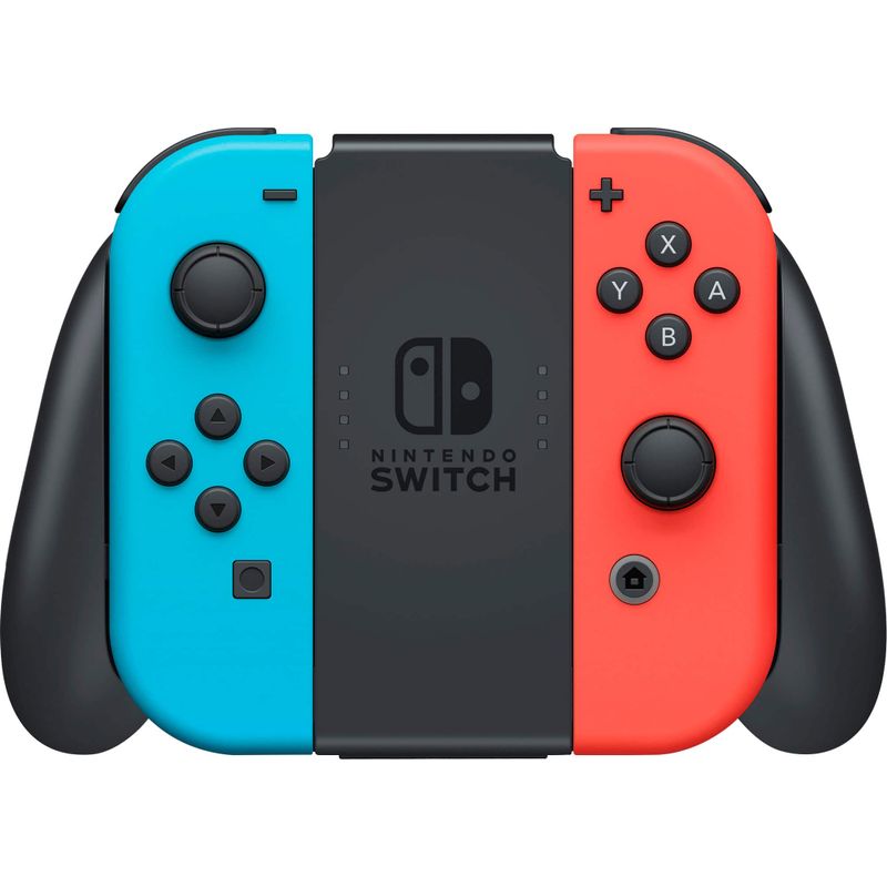 Nintendo - Switch with Neon Blue and Neon Red Joy-Con - Multi