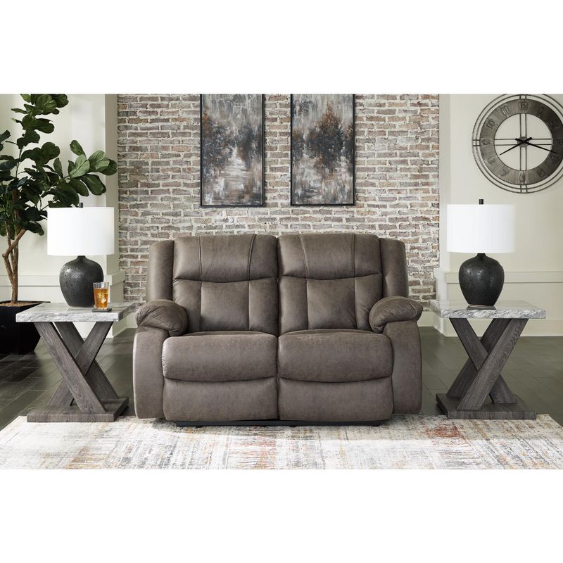 First Base Reclining Loveseat