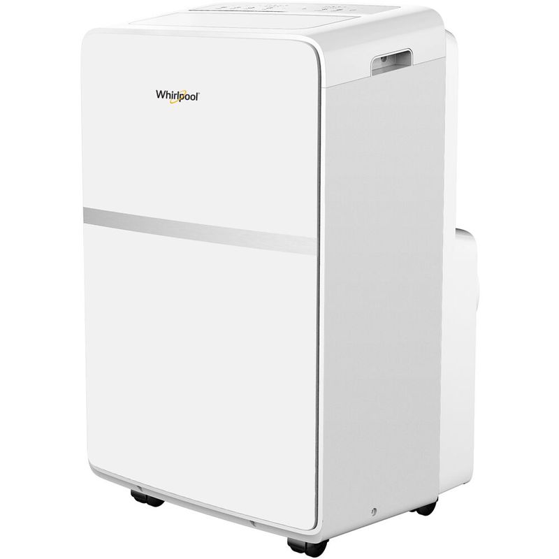 Whirlpool - 8,000 BTU ASHRAE/5,500 BTU DOE Portable Air Conditioner