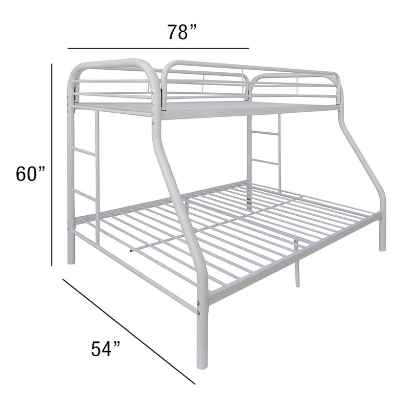 ACME Tritan Bunk Bed (T/F), White