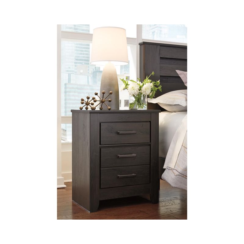 Brinxton Two Drawer Night Stand