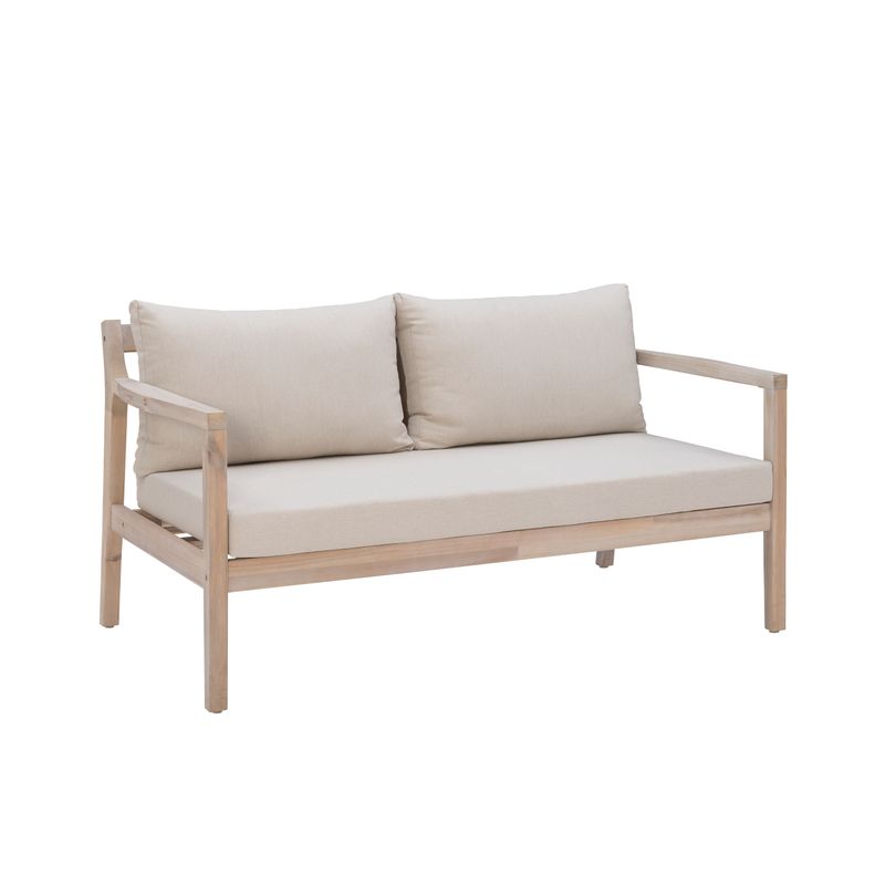 Searle 2 Seater Sofa Beige Natural